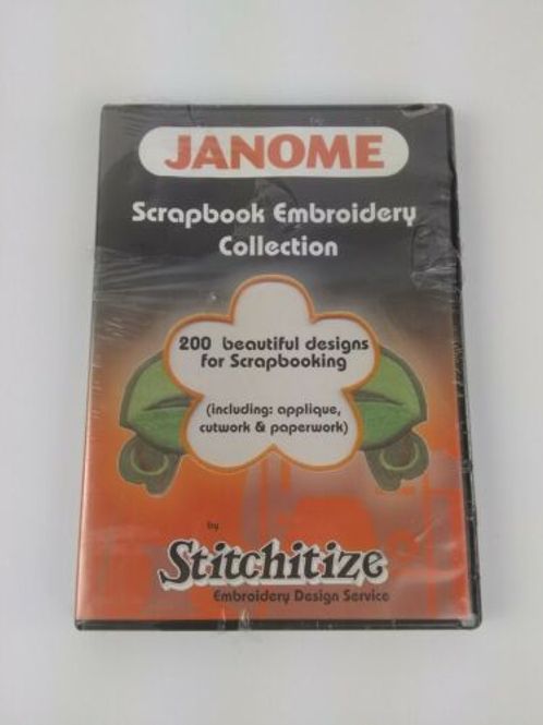 Hovedbilde (20D4) Stitchitize Scrapbook embroidery collection CD