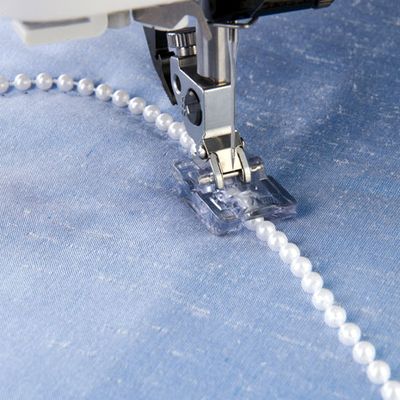 (2N6) TRYKKFOT PERLESØM 6mm Pfaff C-J