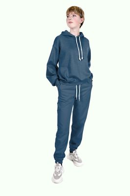 JOGGING BRUSHED Peacock blue