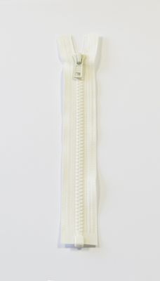 YKK 6MM VISLON, DELBAR F. ECRU 4425-30-0841