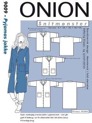 ONION PLUS, PYJAMAS JAKKE 9009