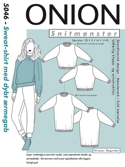 Hovedbilde ONION SWEATSHIRT M. DYPT ERMEGAP 5046