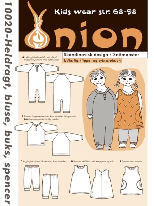 Hovedbilde ONION KIDS HELDRAKT, GENSER,BUKSE & SPENCER 10020
