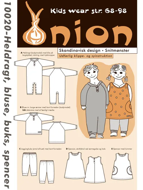 Hovedbilde ONION KIDS HELDRAKT, GENSER,BUKSE & SPENCER 10020