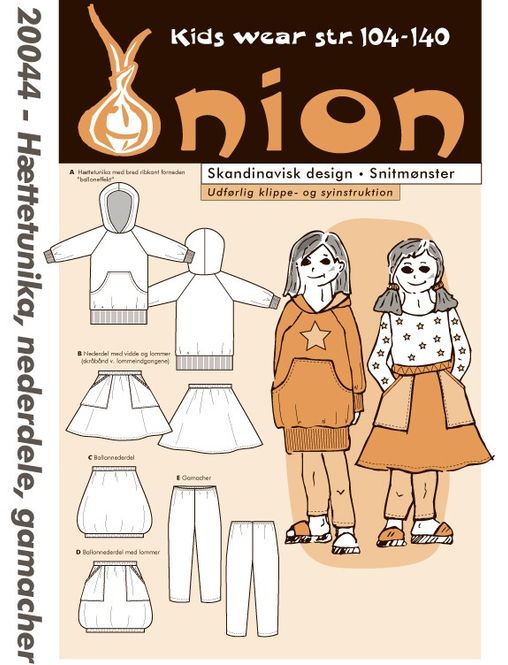 Hovedbilde ONION KIDS HETTETUNIKA, SKJØRT & TIGHTS 20044