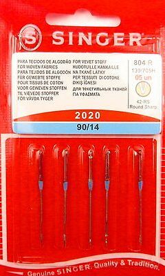 Nåler 90 5stk Singer 2020 804 R