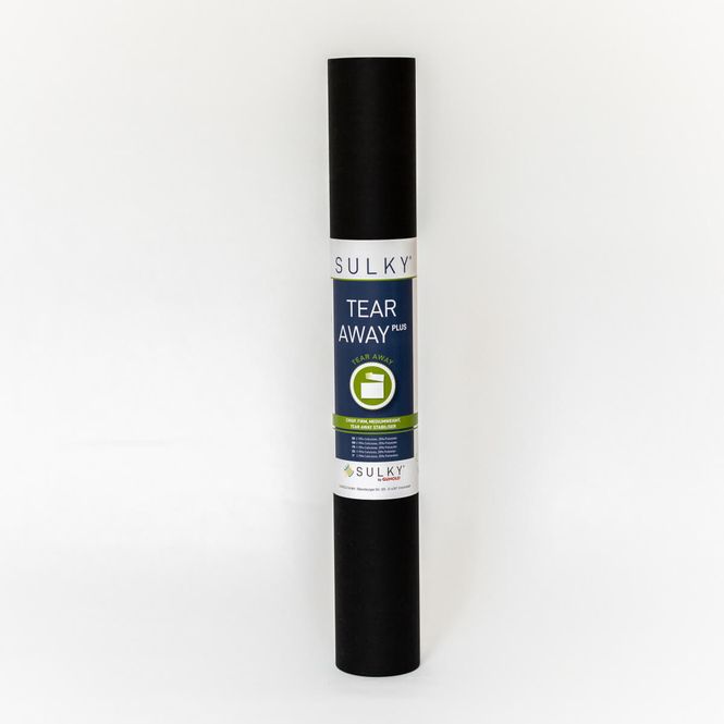 Hovedbilde Sulky Tear Away PLUSS SORT rivevlies 50cm x 10 meter (38A3)