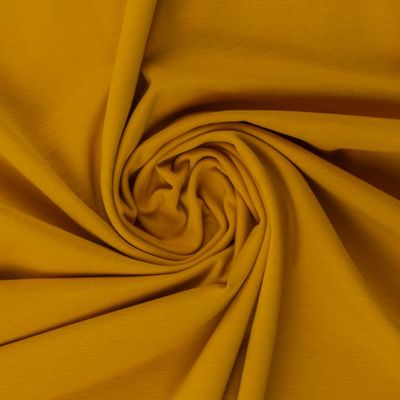 Vanessa, Cotton Jersey 000315 Plain, ochre