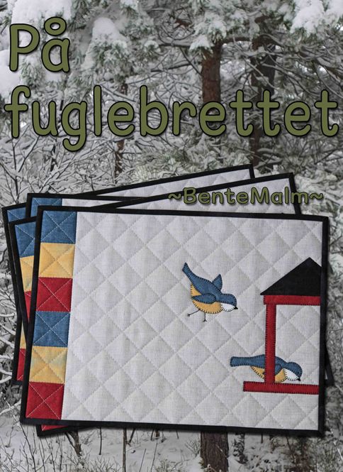 Hovedbilde 260 Bente Malm Mønster - På fuglebrettet