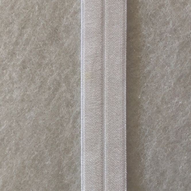 Hovedbilde Folde-elastikk 19mm hvit, 5088-029