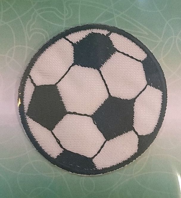 Hovedbilde Strykemerker Stor Sort fotball 31171046