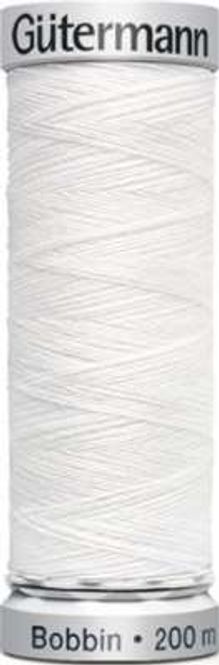 Hovedbilde Bobbin/undertråd 200 m1001 Hvit