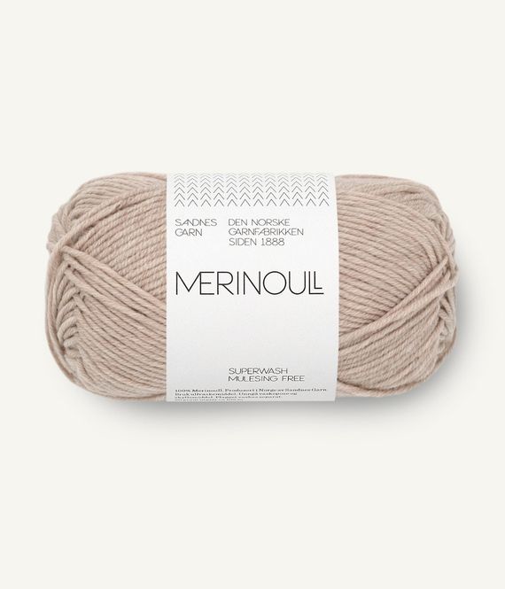 Hovedbilde Merinoull Beige Melange 2650