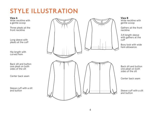 Hovedbilde Esther Blouse - Wardrobe by Me