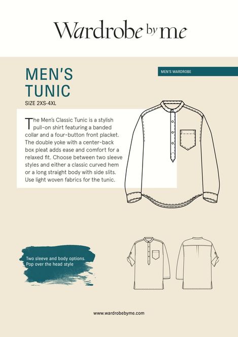 Hovedbilde Wardrobe by me – Men`s Tunic