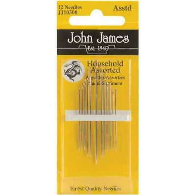 Hovedbilde Husholdningsnåler, ass John James JJ10300
