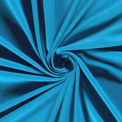 HEAVY COTTON JERSEY Aqua