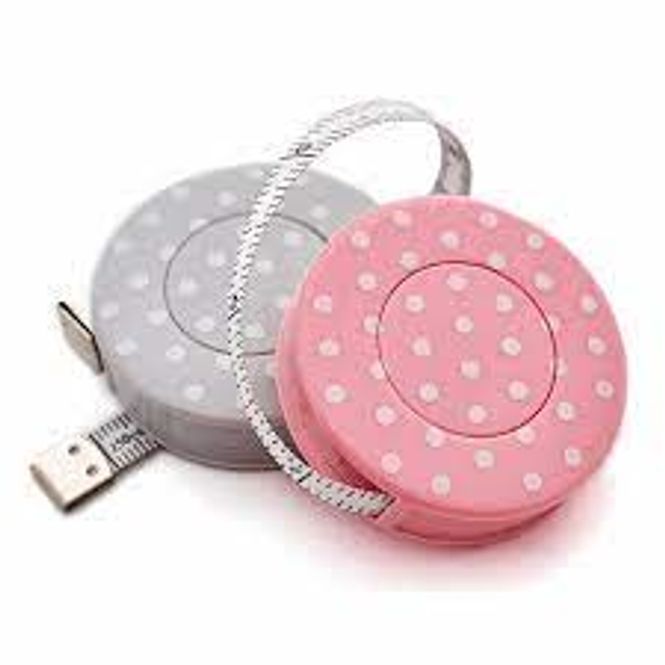 Hovedbilde Målebånd polkadot