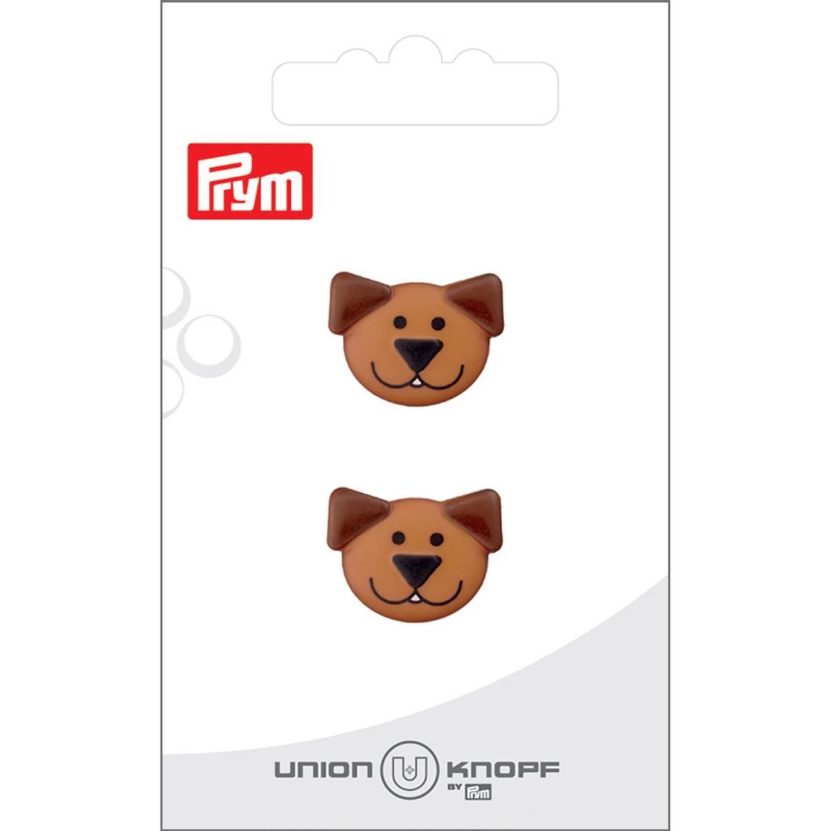 Prym yeknapper 450060 - 20mm HUND 20 Brun - 2stk