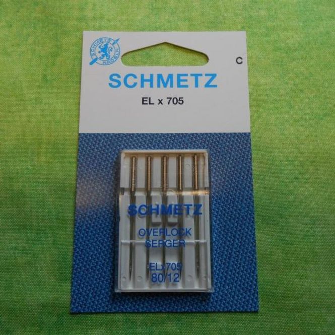 Hovedbilde (23F3) Nåler 80/12 ELx705 5 pakk SCHMETZ