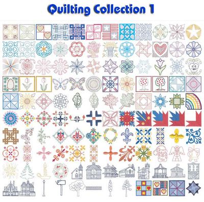 Stitchitize CD Collections - Quilting Collection 1 (20C4)