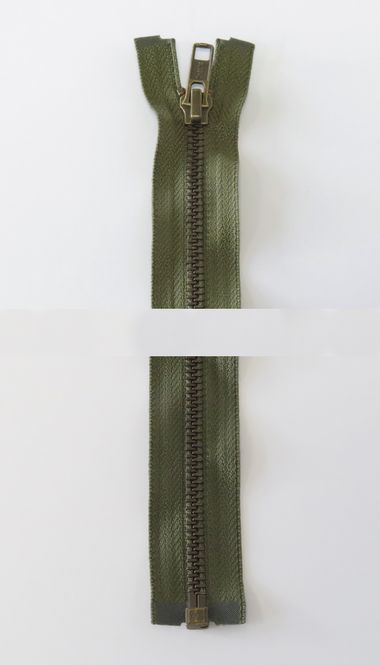 Hovedbilde YKK 6MM ALUM. DELBAR F. GRØNN 4434-60-566 60 cm