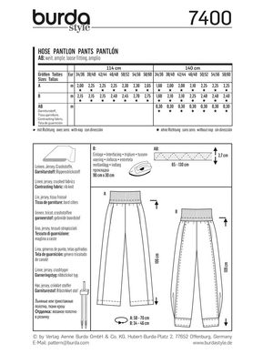 Burda 7400
