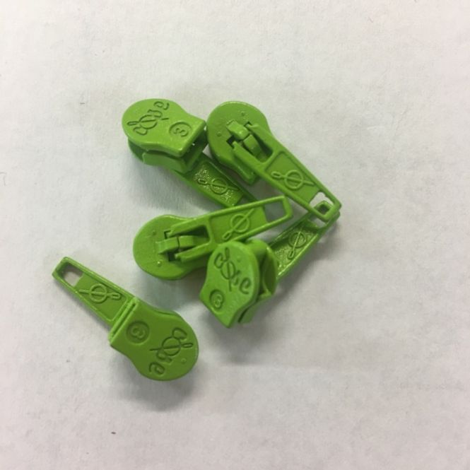 Hovedbilde Glidere 4mm - lime 5 pack