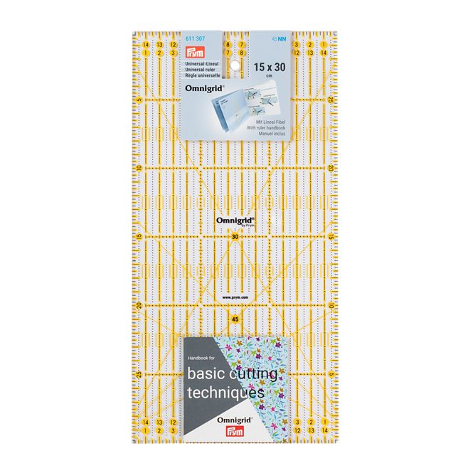 Hovedbilde Prym Universal Linjal 15 x 30cm 611307