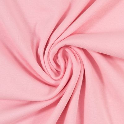 Heike Rundstrikket ribb 000431 Plain, pink