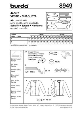 Burda 8949