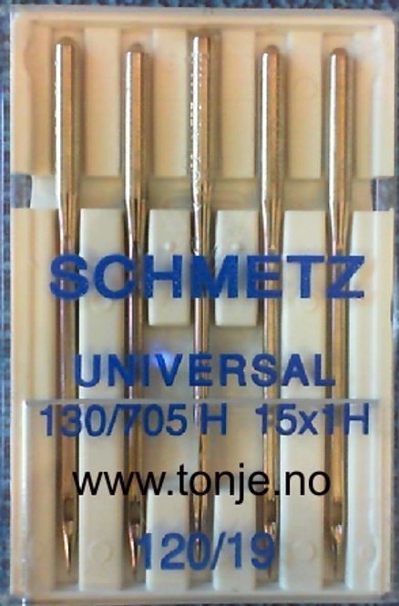 Hovedbilde (23E7) Nåler Universal 120 130/705H 5stk SCHMETZ