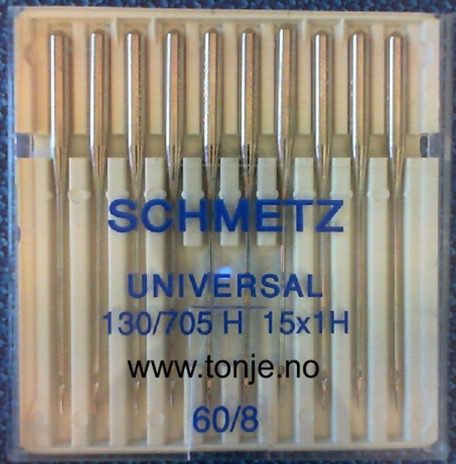 Hovedbilde Nåler Universal 60 130/705H 10stk SCHMETZ