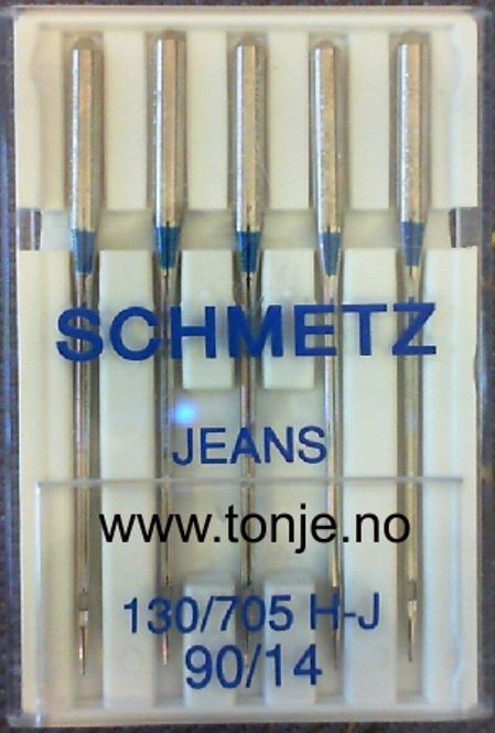 Hovedbilde (23E17) Nåler Jeans H-J 90 130/705H 5stk SCHMETZ
