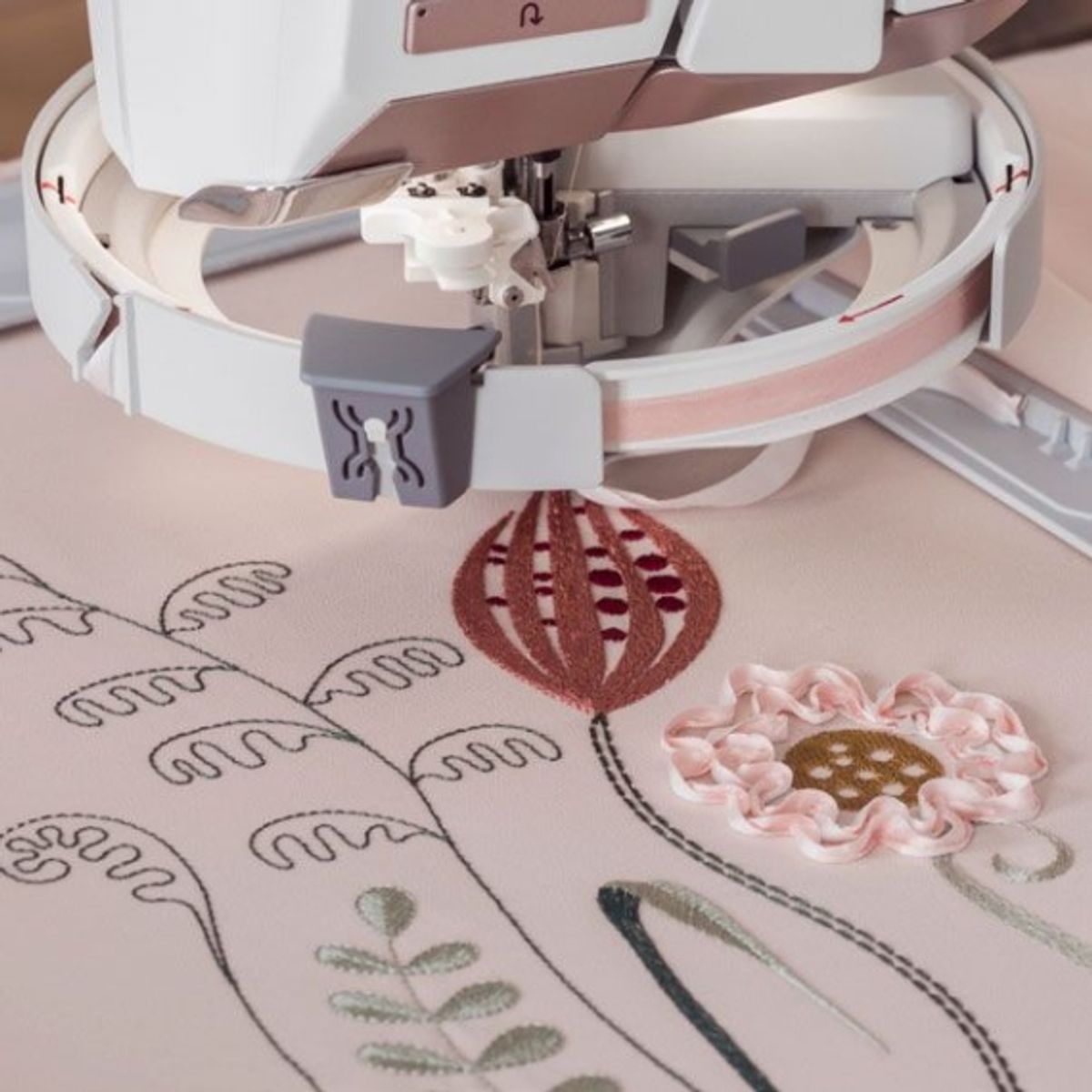 (22A2) Husqvarna Ribbon Embroidery Attachment