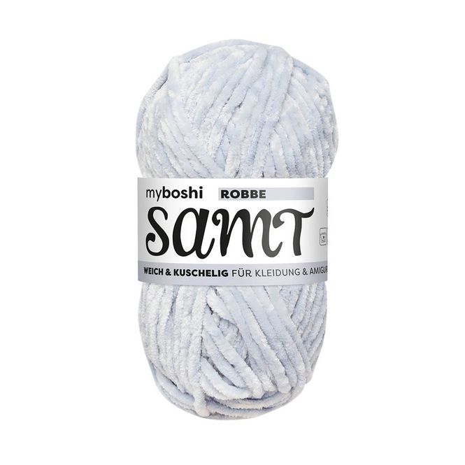 Hovedbilde Myboshi Samt Chenillegarn 100m - 893 Seal