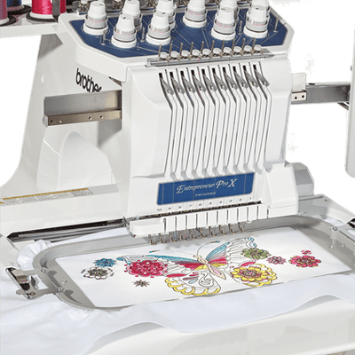 Brother PR1055X 10nåls broderimaskin inkl. PE Design 11