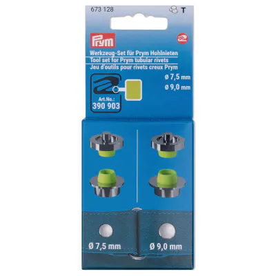 Prym Vario Tools set Tubular Rivets 7,5+9mm 673128