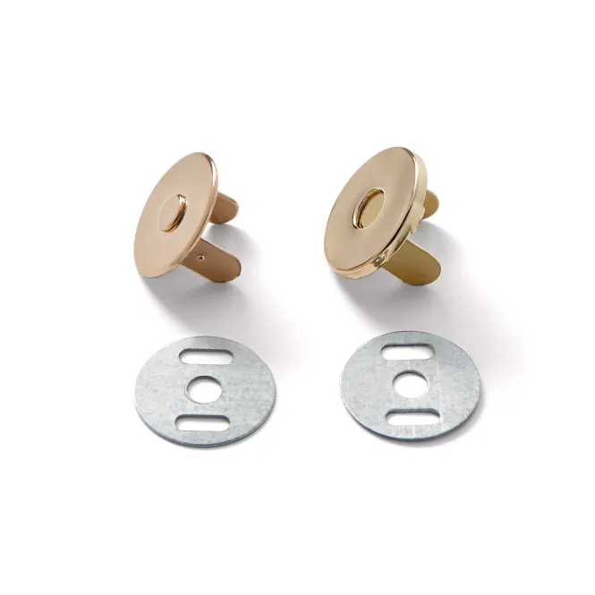 Hovedbilde Prym magnetlås 19mm Gull 416481