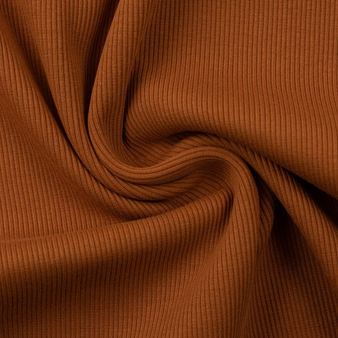 Hovedbilde Molde kraftig rundstrikket ribb - Terracotta 000713