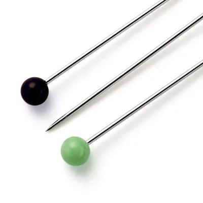 Prym Knappenåler med Glasshode - 30x0,60mm 10g 029265