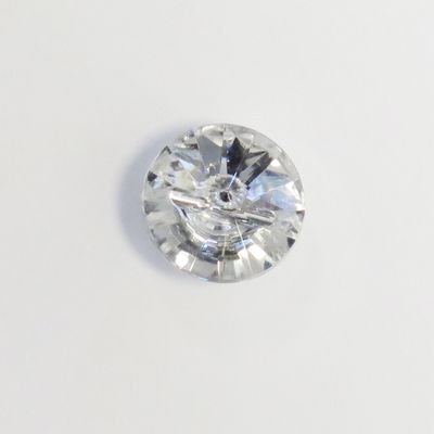 Knapp krystall swarovski m/kanal 10mm