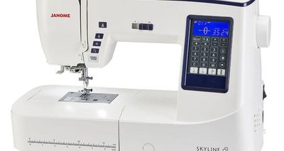 DEMO Janome Skyline S3 Anniversary Edition Symaskin