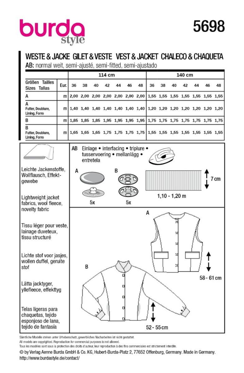 Burda 5698