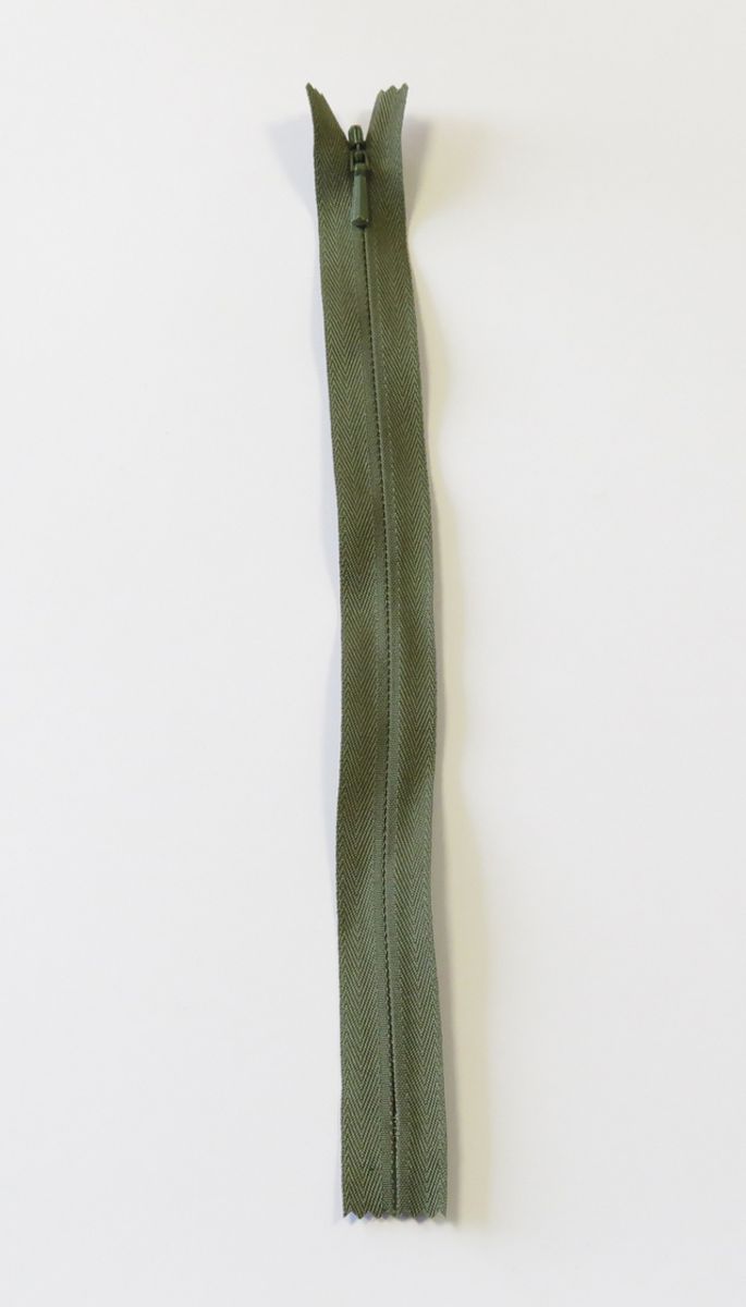 YKK 4MM USYNLIG, FAST F. ARMY 4464-18-0566