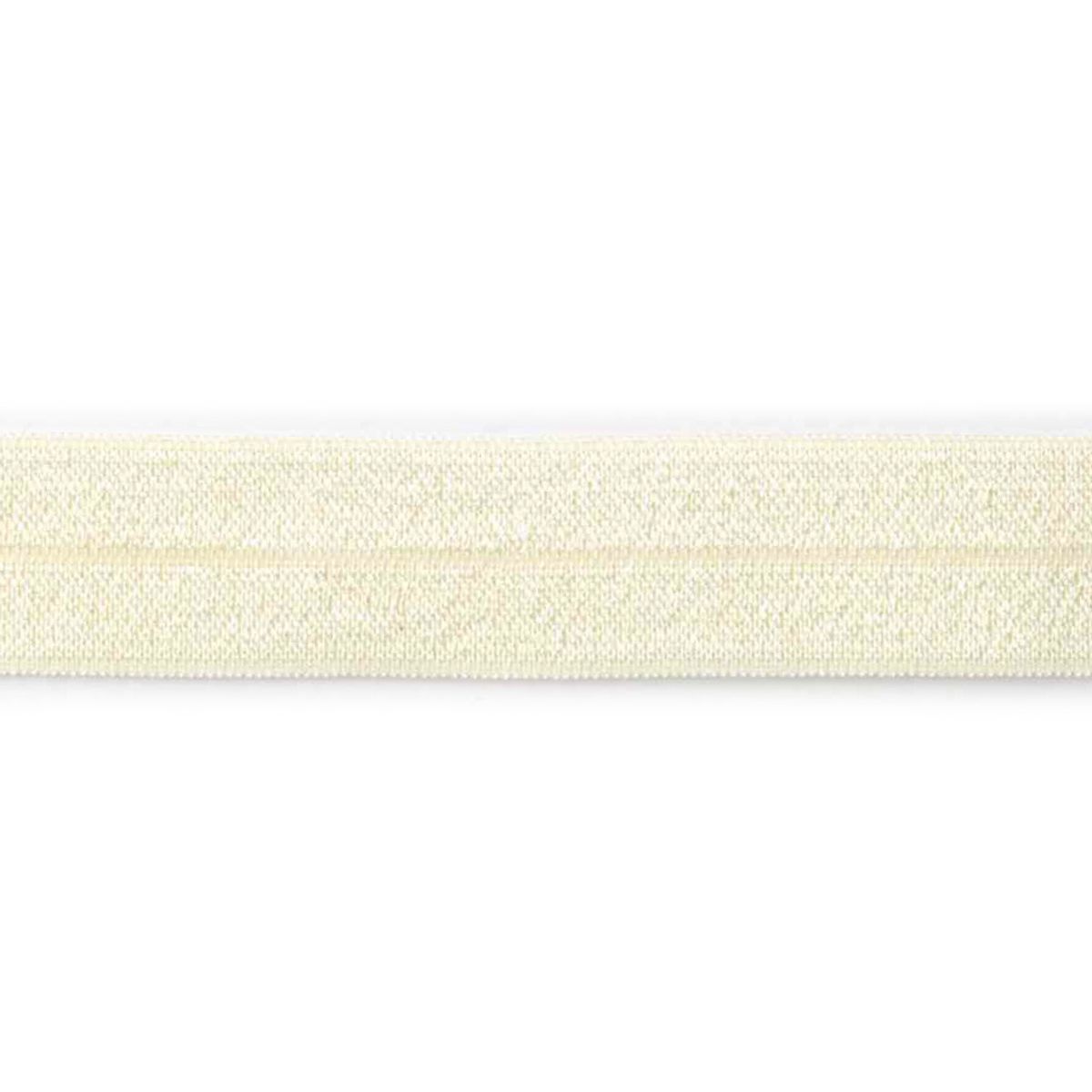 Folde-elastikk 19mm creme, 5088-815