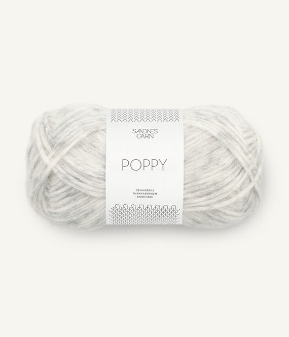 Hovedbilde 1021 Poppy Lys gråmelert Nm 2,2