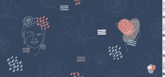 Hovedbilde Marvelous Line Art by Lycklig design 100744