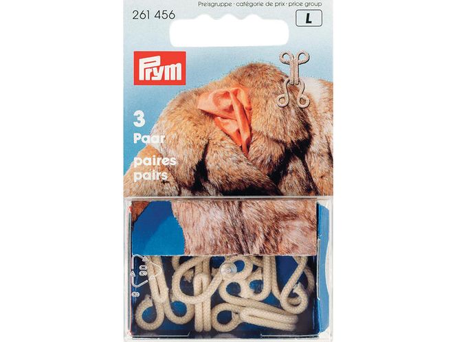Hovedbilde Prym Pelshekter, 3stk, BEIGE, 261456
