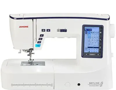 DEMO Janome Skyline Model S7 Anniversary Edition